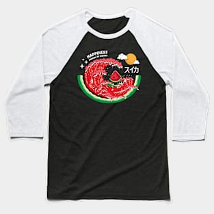 Watermelon Wave Baseball T-Shirt